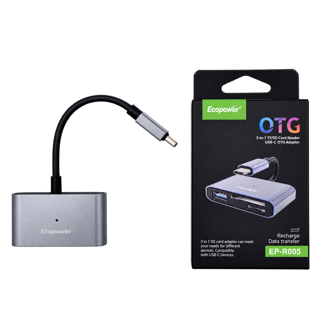 Adaptador OTG ecopower
