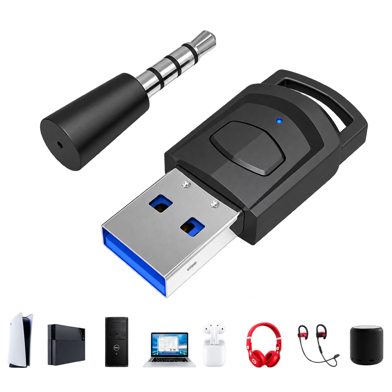 Receptor BT PS5/PS4/PC/XBOX