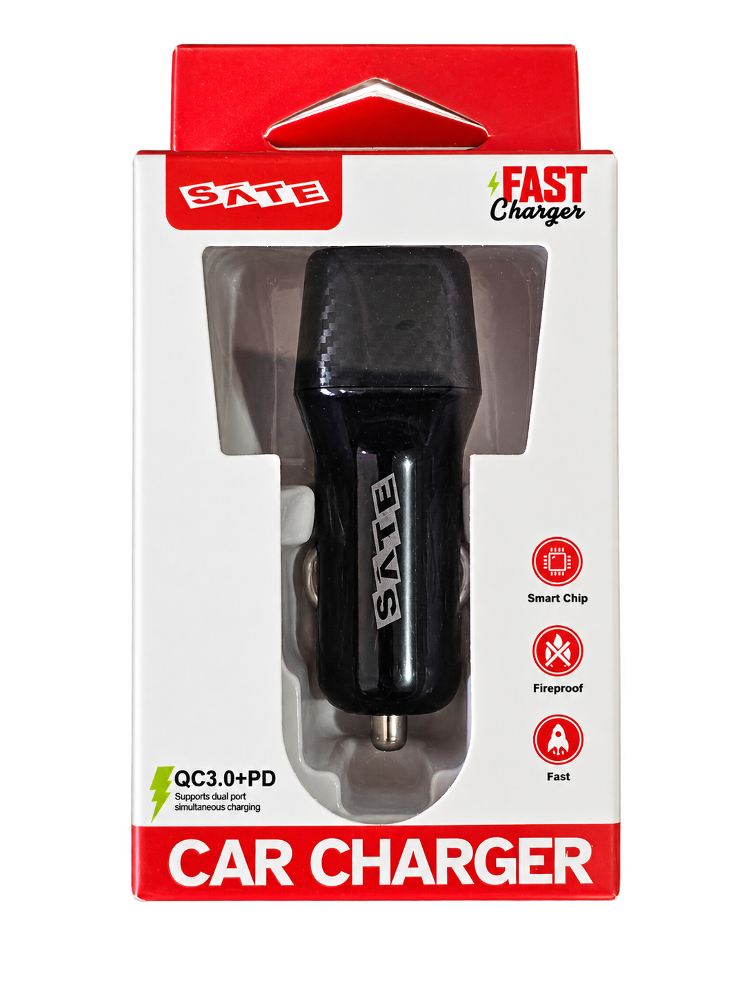 Cargador para auto sate