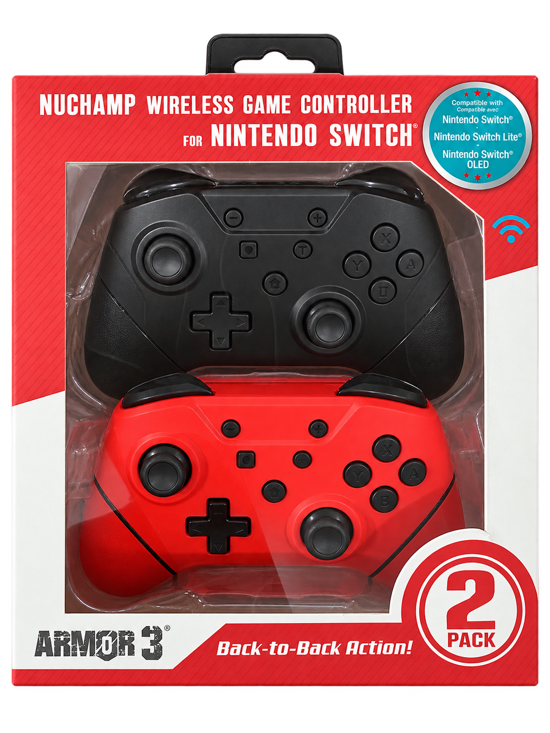 Control Nuchamp Armor 3 Pack(nintendo switch)
