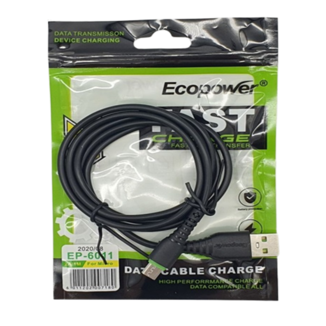 Cable usb tipo A a Micro ecopower