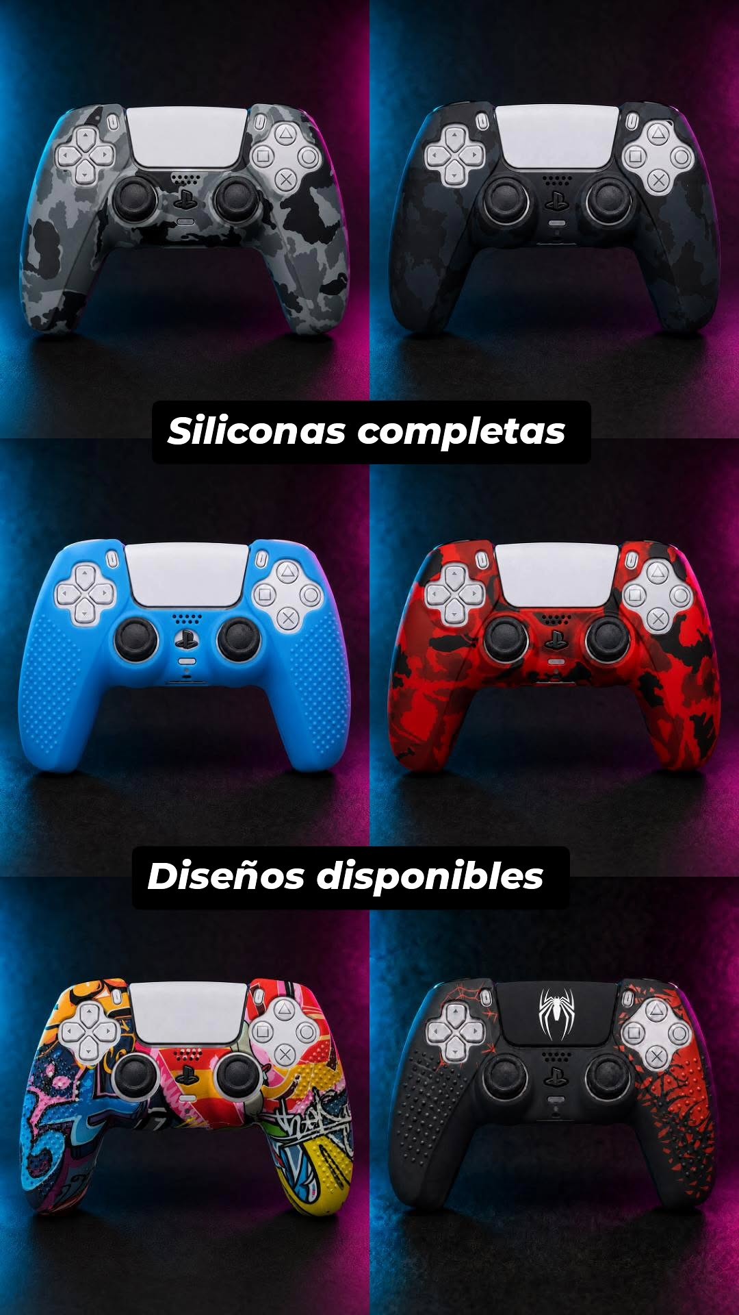 Siliconas  PS5 completa