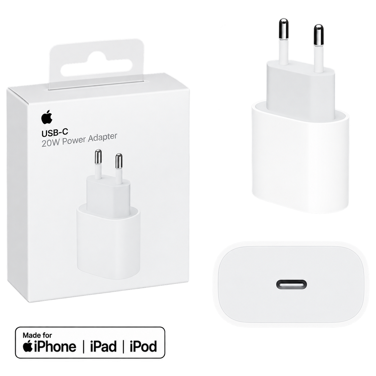 Cargador Apple Tipo C 20w (Original)